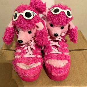Jeremy Scott Adidas Pink Poodle with Sunglasses